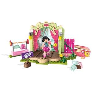 🆕 Wellie Wishers American Girl Mega Construx Garden Theater Emerson Figure Set